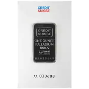 1oz Generic Palladium Bar