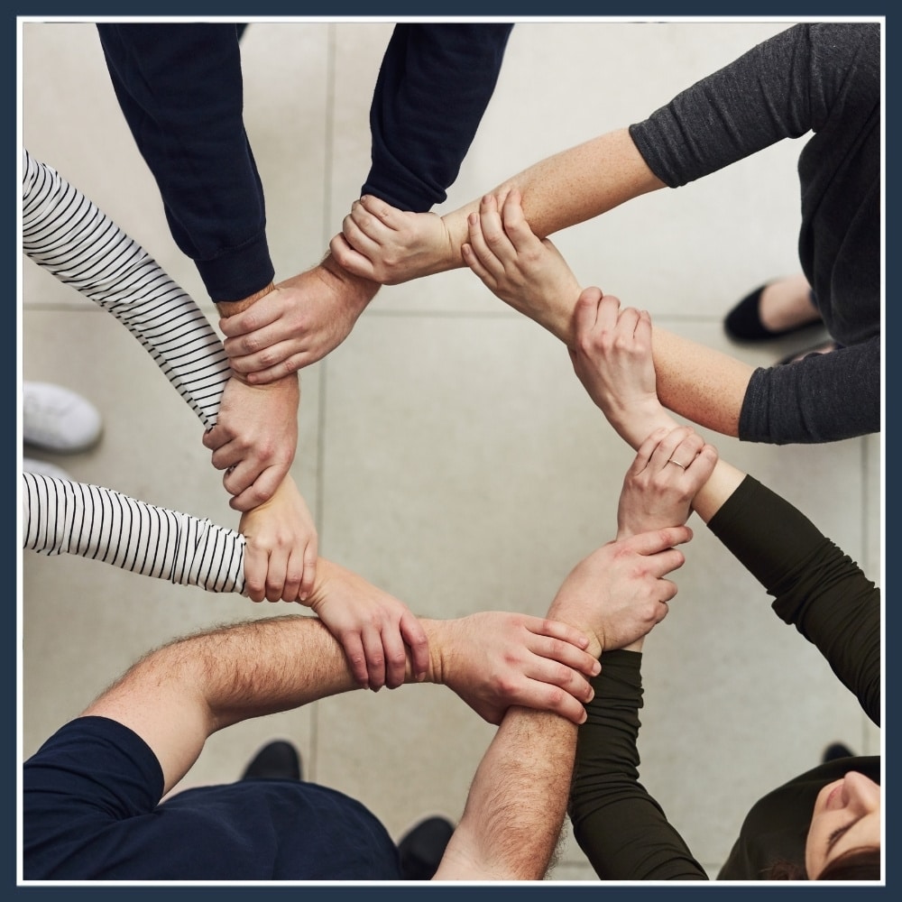 Image representing client partnerships or trust